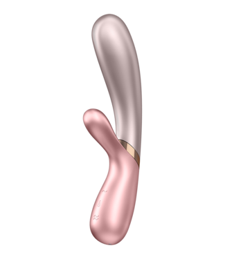 Rimba Satisfyer - Hot Lover - Verwarmde Vibrator - Roze / Donkerroze