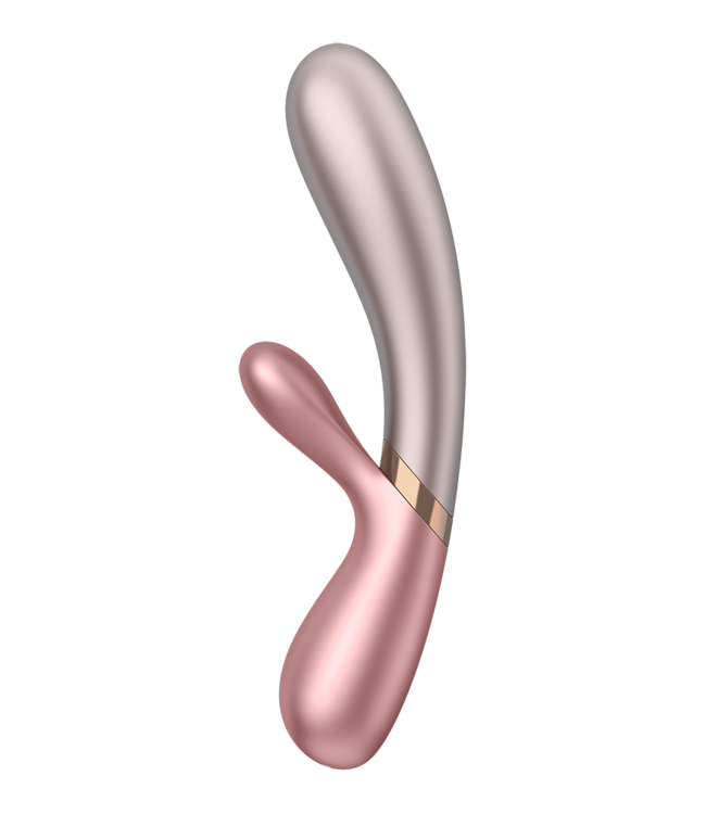 Rimba Satisfyer - Hot Lover - Verwarmde Vibrator - Roze / Donkerroze