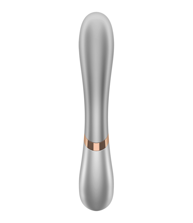 Rimba Satisfyer - Hot Lover - Verwarmde Vibrator - Zilver