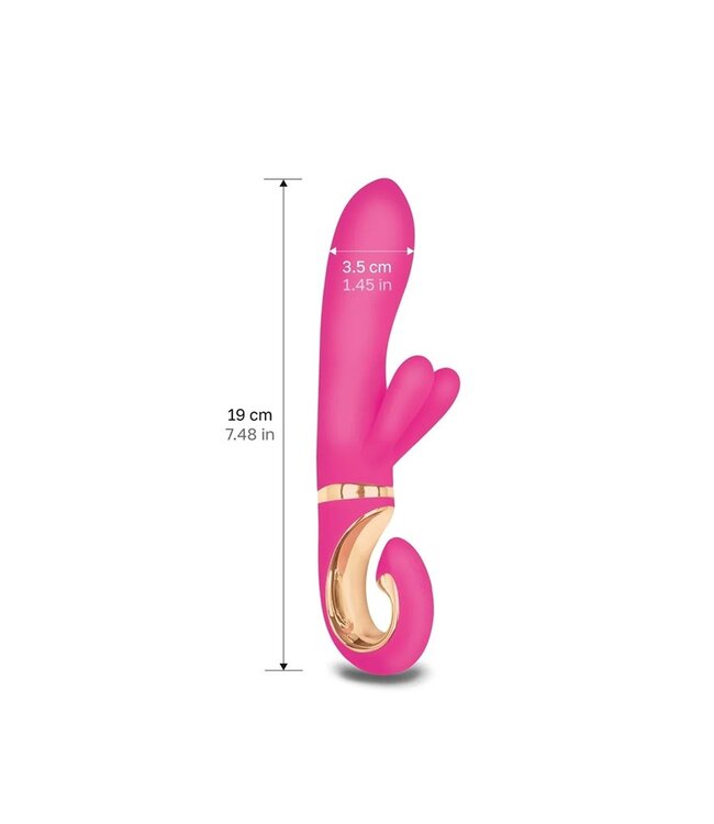 Rimba Gvibe - GRabbit Mini - Rabbit Vibrator - Roze
