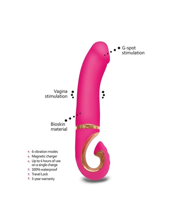 Rimba Gvibe - GJay Mini - Realistische Vibrator - Roze