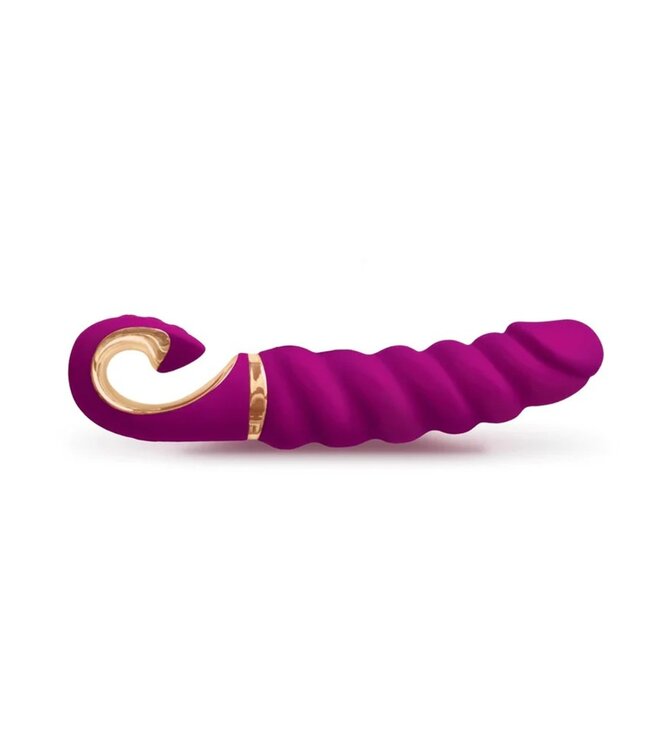 Rimba Gvibe - GJack Mini - Geribbelde Vibrator - Fuchsia