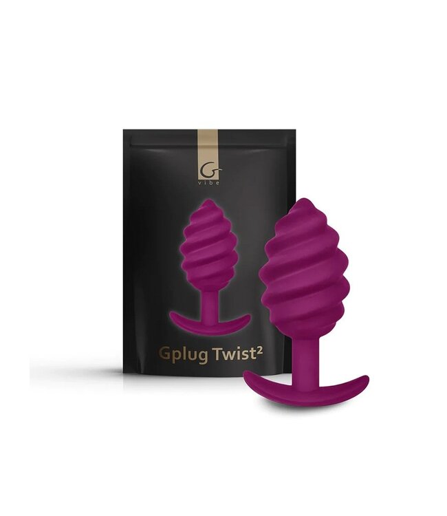 Rimba Gvibe - Gplug Twist 2 - Butt Plug - Paars