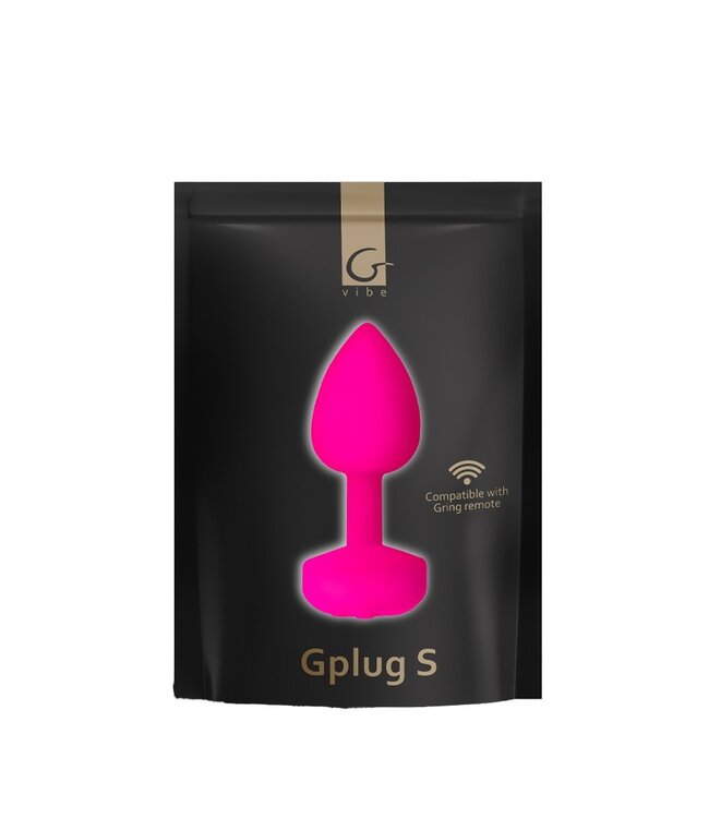 Rimba G-Vibe - G-Plug Small - Vibrerende Butt Plug - Roze