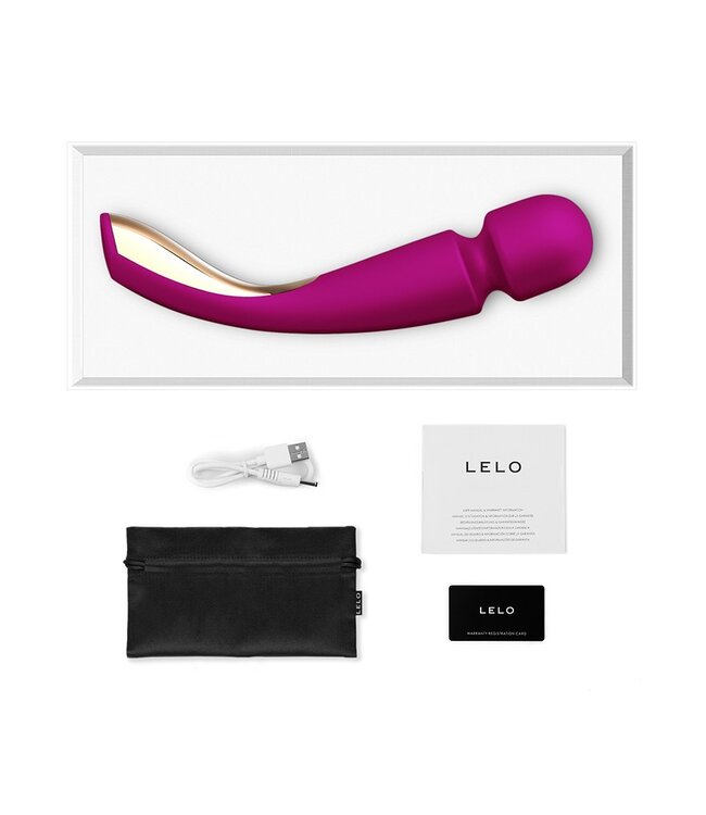 Rimba LELO - Smart Wand 2 Medium - Wand Vibrator - Roze