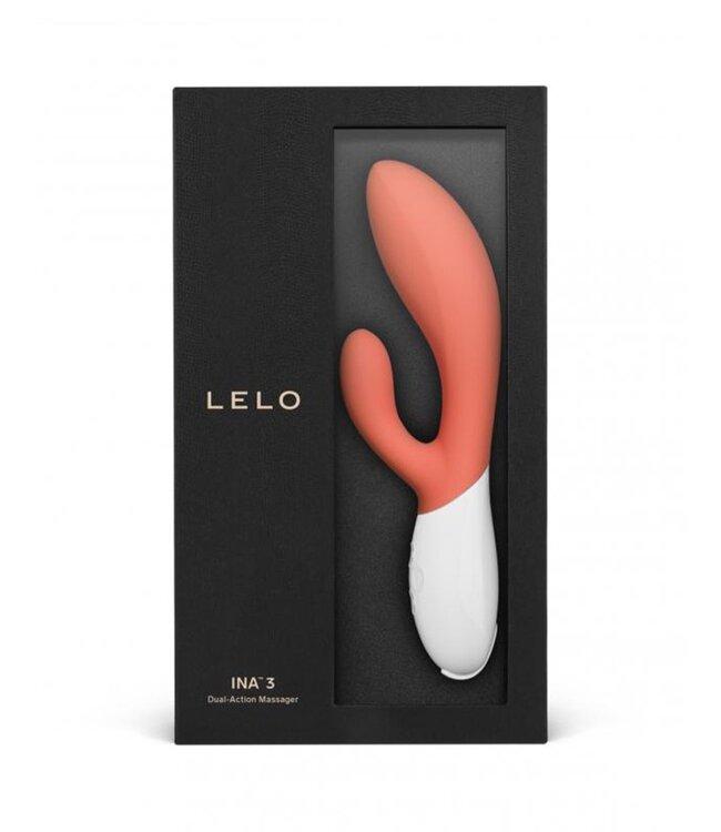 Rimba LELO - Ina 3 - Rabbit Vibrator - Coral