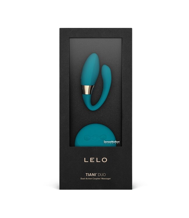 Rimba LELO - Tiani Duo - Koppel Vibrator met afstandsbediening - Oceaanblauw