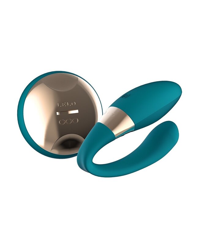 Rimba LELO - Tiani Duo - Koppel Vibrator met afstandsbediening - Oceaanblauw
