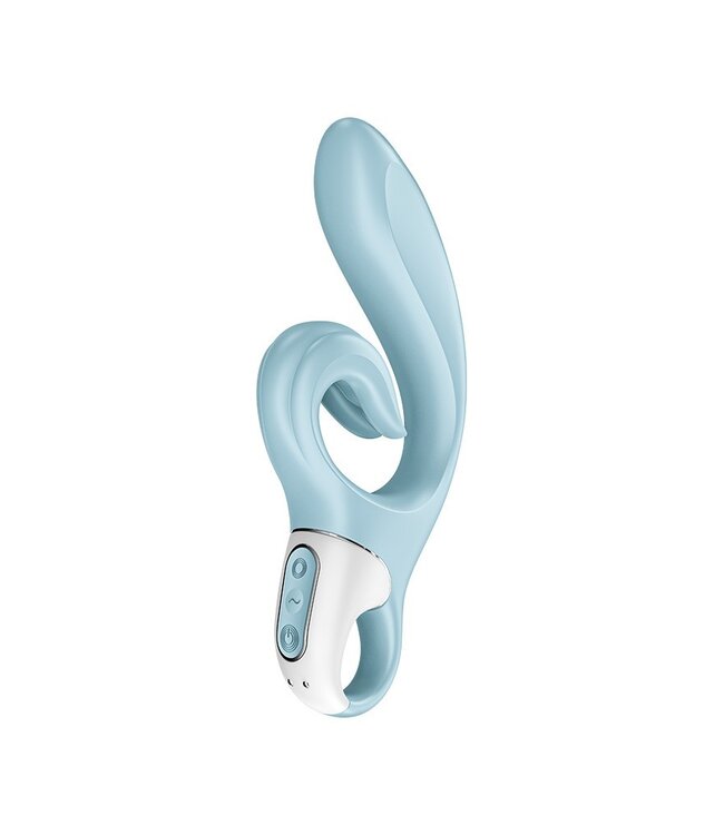 Rimba Satisfyer - Love Me - Rabbit Vibrator - Lichtblauw