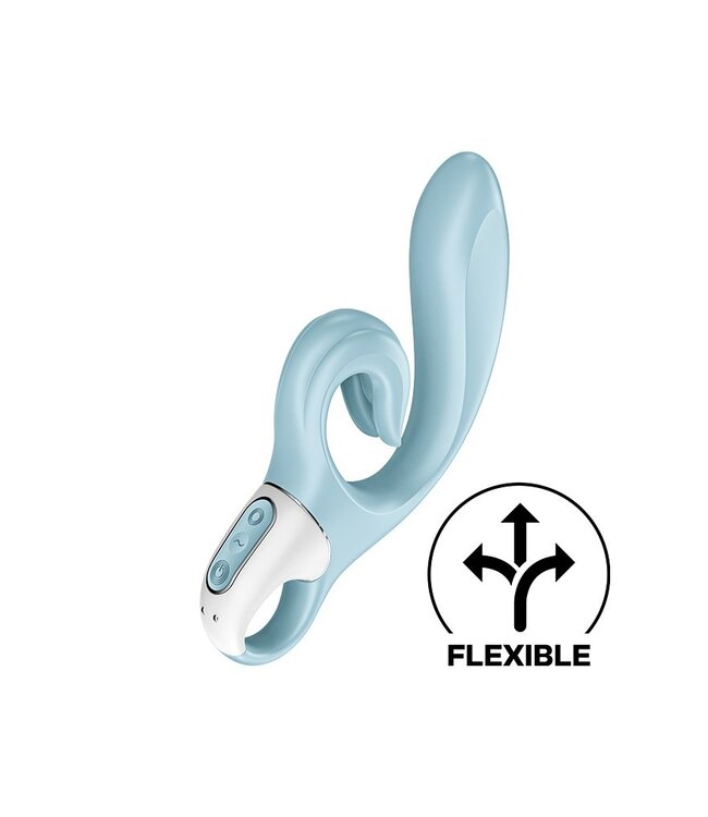 Rimba Satisfyer - Love Me - Rabbit Vibrator - Lichtblauw