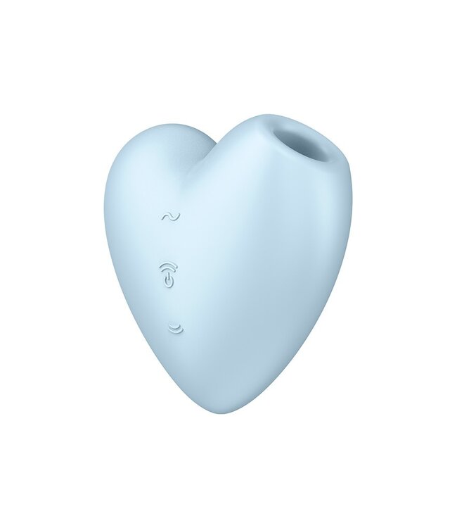 Rimba Satisfyer - Cutie Heart - Luchtdruk Vibrator - Blauw