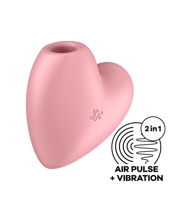 Rimba Satisfyer - Cutie Heart - Luchtdruk Vibrator - Roze