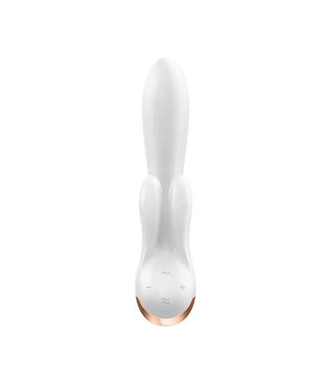 Rimba Satisfyer - Double Flex - Rabbit Vibrator - Wit
