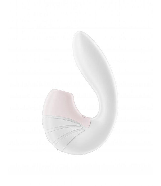 Rimba Satisfyer - Supernova - Luchtdruk + G-Spot Vibrator - Wit