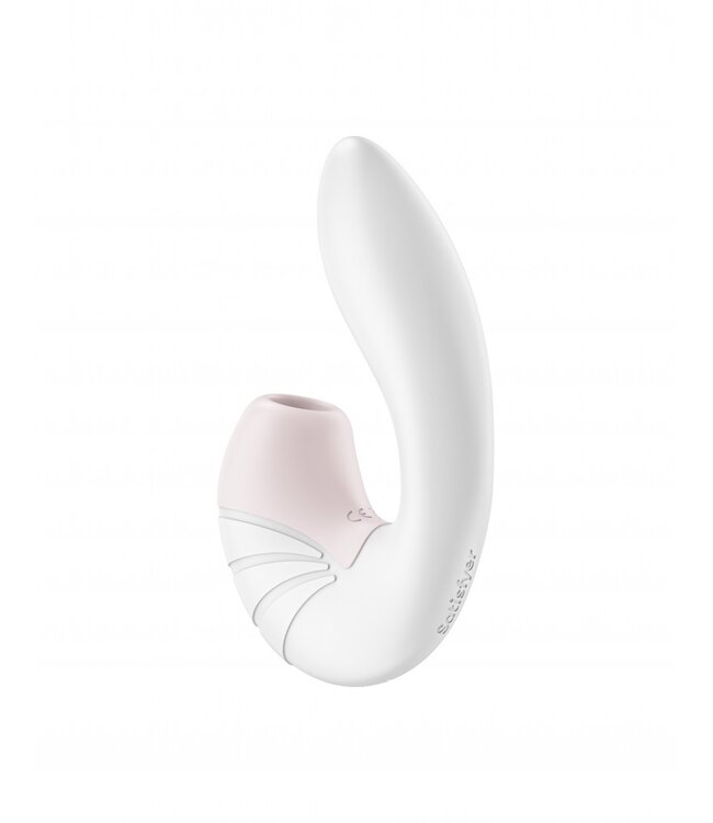 Rimba Satisfyer - Supernova - Luchtdruk + G-Spot Vibrator - Wit