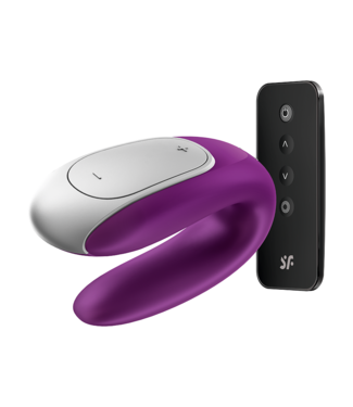 Rimba Satisfyer - Double Fun - Luxe Koppel Vibrator - Paars