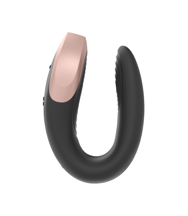 Rimba Satisfyer - Double Love - Luxe Partner Vibrator - Zwart