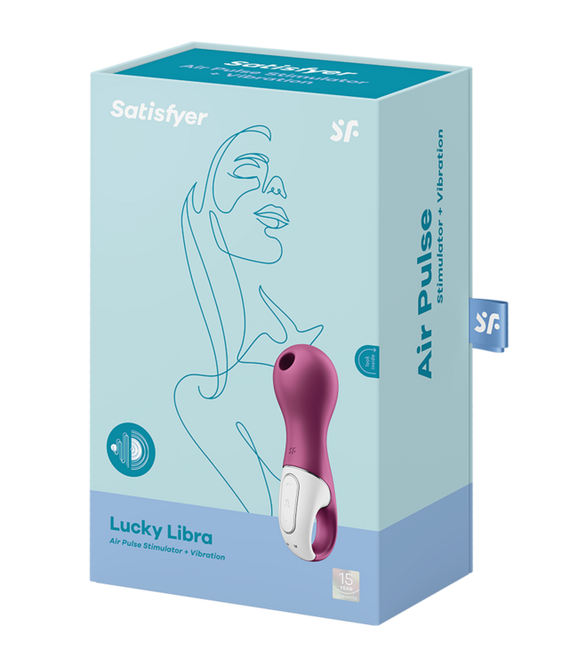 Rimba Satisfyer - Lucky Libra - Luchtdruk Stimulator - Paars