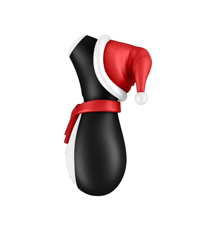 Rimba Satisfyer - Pinguïn Holiday Edition - Luchtdruk Stimulator - Zwart, Rood & Wit