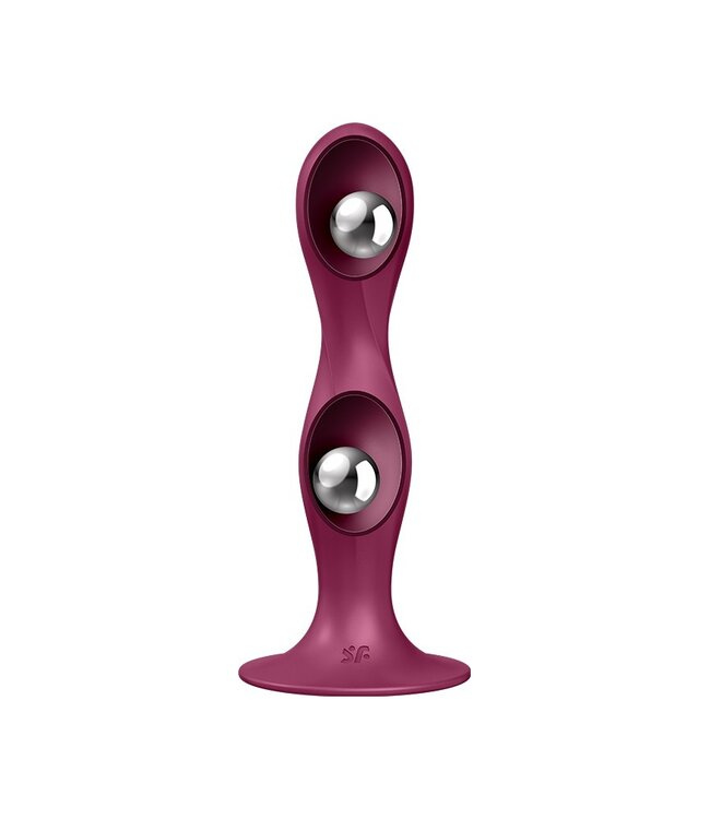 Rimba Satisfyer - Dubbele Bal-R - Rood