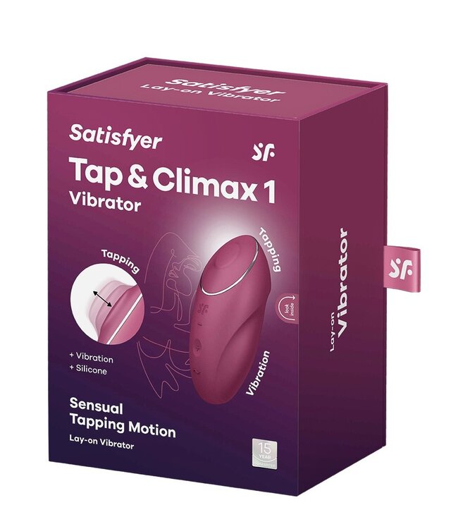 Rimba Satisfyer - Tap & Climax 1 - Red