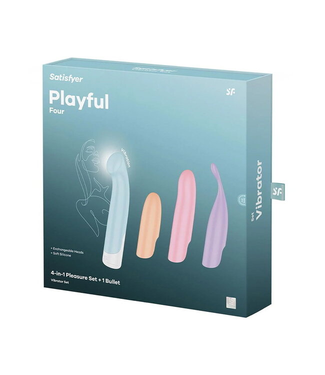 Rimba Satisfyer - Playful Four - Vibratorset - Multicolor