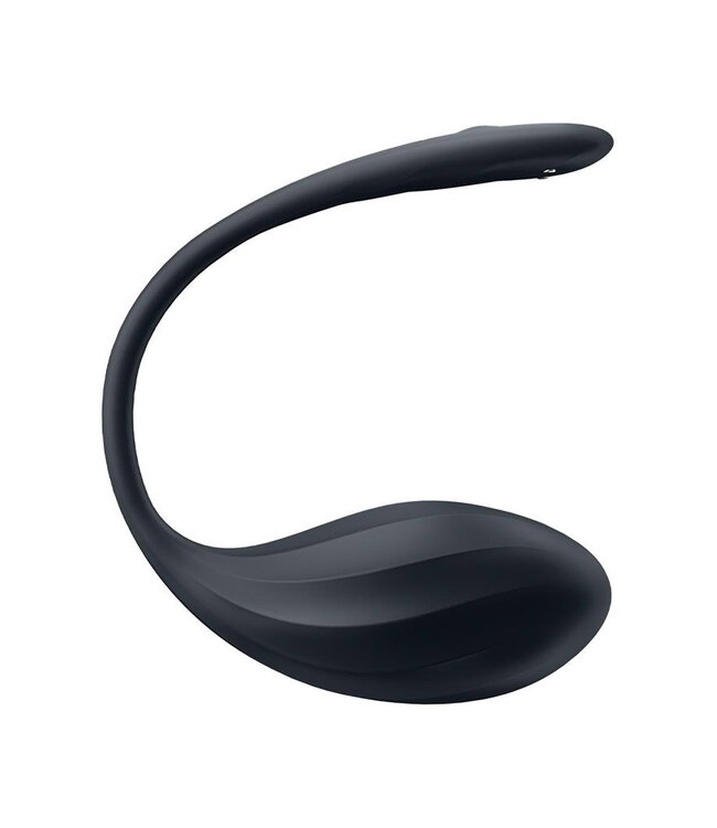 Rimba Satisfyer - Ribbed Petal - Draagbare Vibrator (met app-bediening) - Zwart