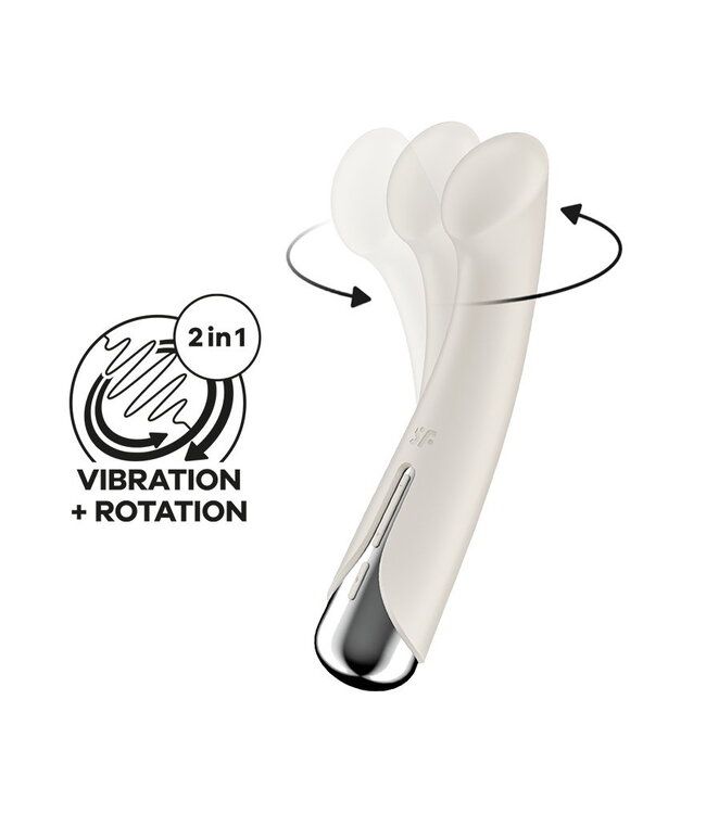 Rimba Satisfyer - Spinning G-Spot 1 - G-Spot Vibrator - Beige