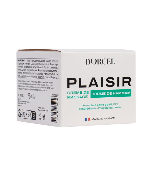 Rimba Dorcel - Plaisir - Brume De Hammam - Massagecrème - 150 ml