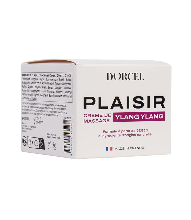 Rimba Dorcel - Plaisir - Ylang Ylang - Massagecrème - 150 ml