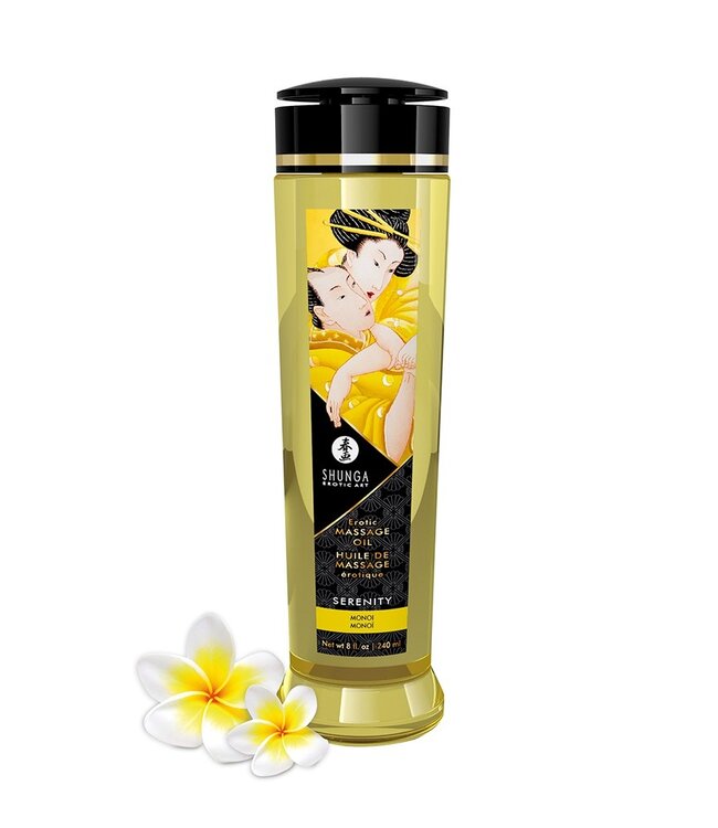 Rimba Shunga - Massage Olie - Serenity Monoi - 240 ml