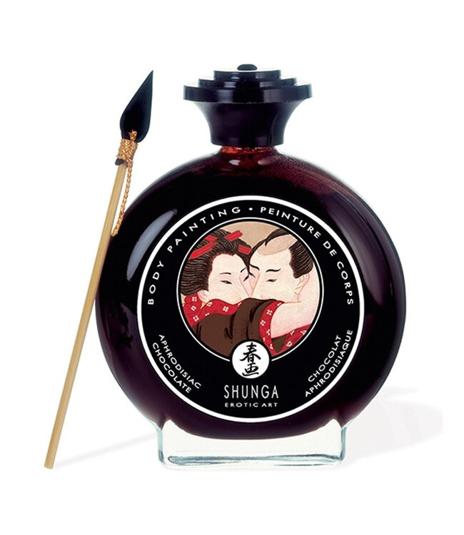Rimba Shunga - Lichaamsverf - Aphrodisiac Chocolate - 100 ml