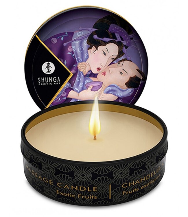 Rimba Shunga - Mini Massagekaars - Exotic Fruits - 30 ml