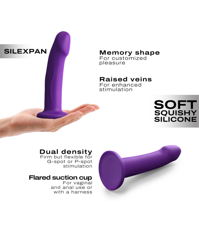 Rimba Dorcel - Real Pleasure Dildo - Maat M - Paars