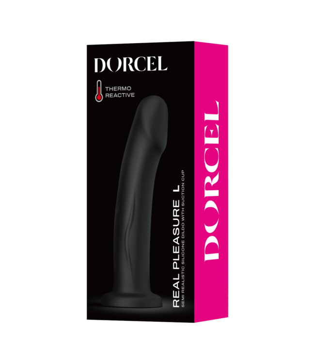 Rimba Dorcel - Real Pleasure Dildo - Maat L - Zwart