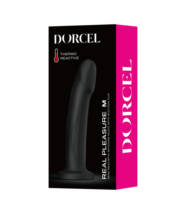 Rimba Dorcel - Real Pleasure Dildo - Maat M - Zwart