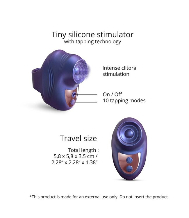 Rimba Love to Love - Kisscool - Iridescent  - Blauw