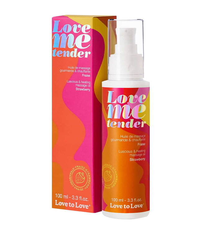Rimba Love To Love - Love Me Tender Massageolie - Strawberry