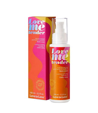 Rimba Love To Love - Love Me Tender Massageolie - Cotton Candy