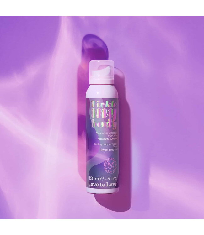 Rimba Love to Love - Tickle My Body - Massage Schuim - Gesuikerde Amandel - 150 ml