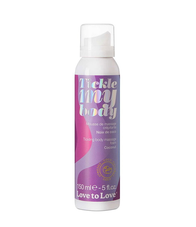 Rimba Love to Love - Tickle My Body - Massage Schuim - Kokosnoot - 150 ml