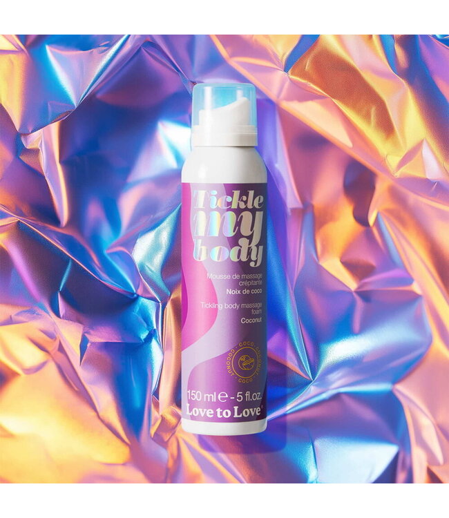 Rimba Love to Love - Tickle My Body - Massage Schuim - Kokosnoot - 150 ml
