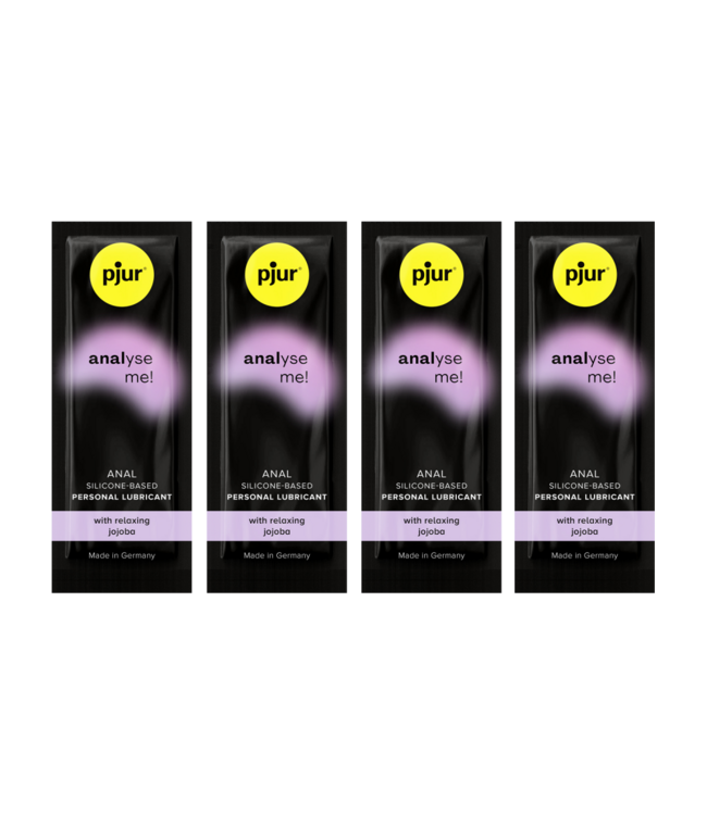 Rimba pjur - Analyse Me - Glijmiddel op siliconenbasis - 50 sachets van 1.5 ml
