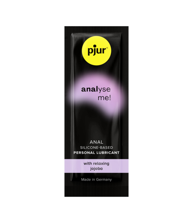 Rimba pjur - Analyse Me - Glijmiddel op siliconenbasis - 50 sachets van 1.5 ml