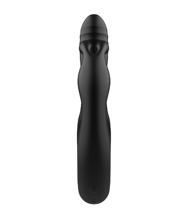 Rimba Rimba Toys - Sensual Nights SN09 - Thrusting Rabbit Vibrator - Zwart