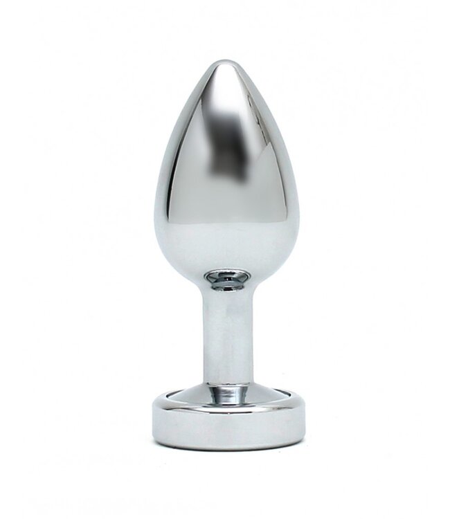 Rimba Rimba Toys - Pisa - Butt Plug met LED Licht - Zilver