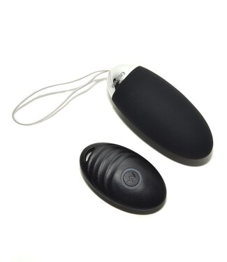 Rimba Rimba Toys - Venice - Vibrerend Ei met Afstandsbediening - Zwart