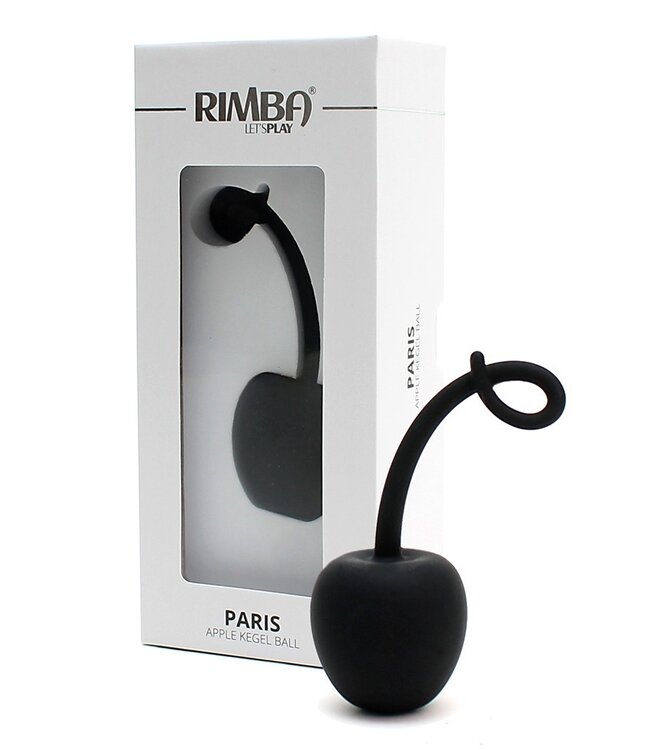 Rimba Rimba Toys - Paris - Appelvormige Kegelbal - Zwart