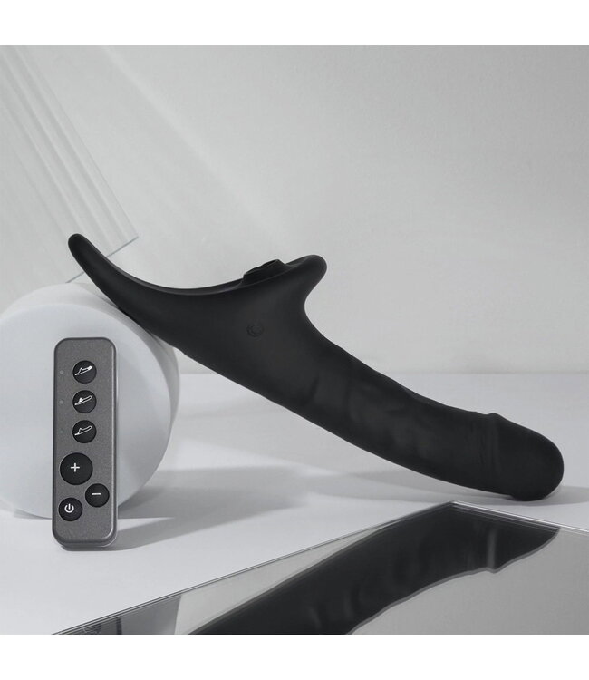 Rimba Strap-On-Me - Multi Orgasm Realistic Dildo - Maat XL - Zwart