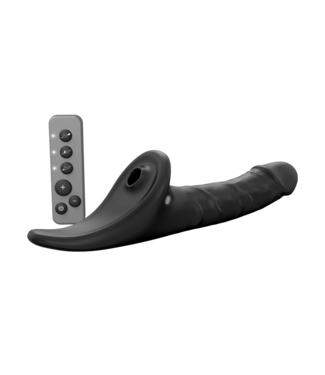 Rimba Strap-On-Me - Multi Orgasm Realistic Dildo - Maat M - Zwart